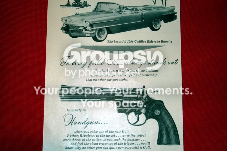 1956 Colt Python Ad | Colt Forum
