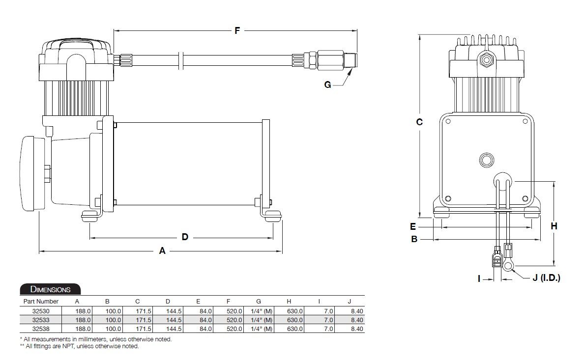 ViAir 10003 Medium Duty 150 PSI 325C Onboard Air System | eBay 48 volt wiring diagram reducer 