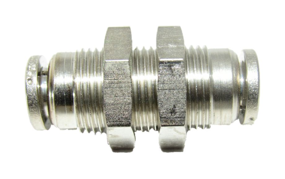 4 Pack Numatics 3//8/" PTC X 3//8/" PTC X 1//4/" NPT Swivel Branch Tee/'s