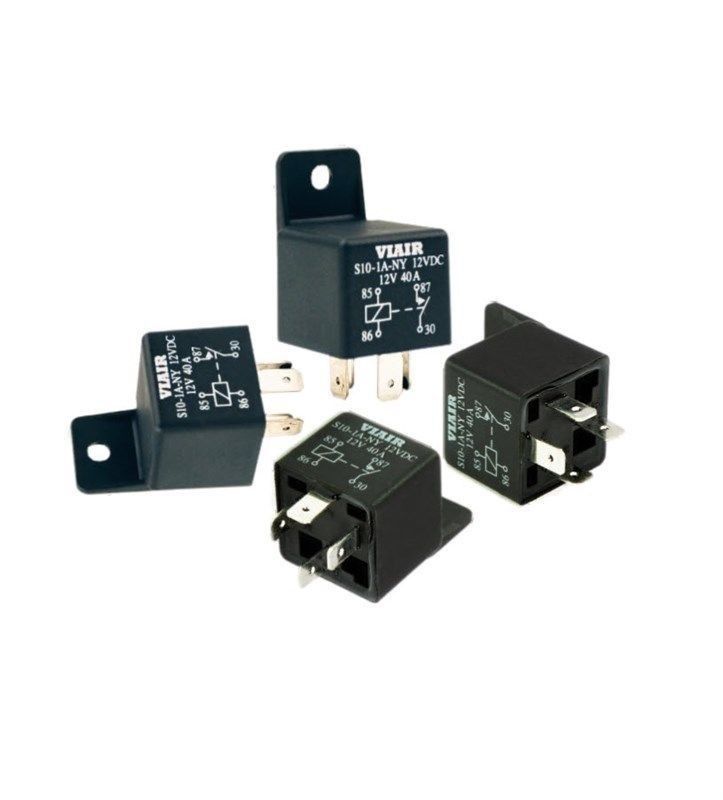 Diagram Viair 40 Amp Relay 4 Pack For 12v Systems Air Ride Suspension Bags Compressors