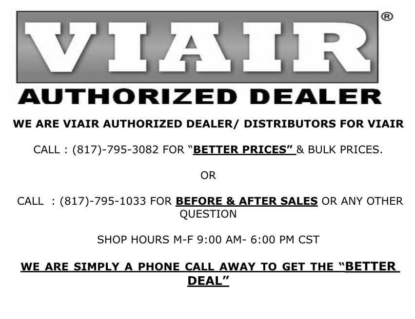 Viair 380c Dual Pewter Compressors 200 Psi Max Air Ride